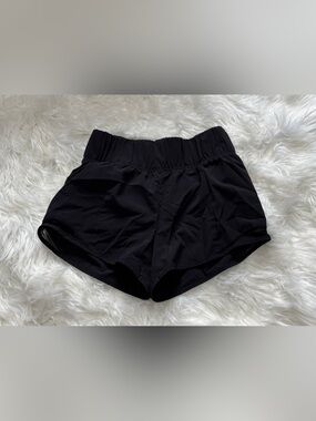 Justice Black Athletic Running Shorts